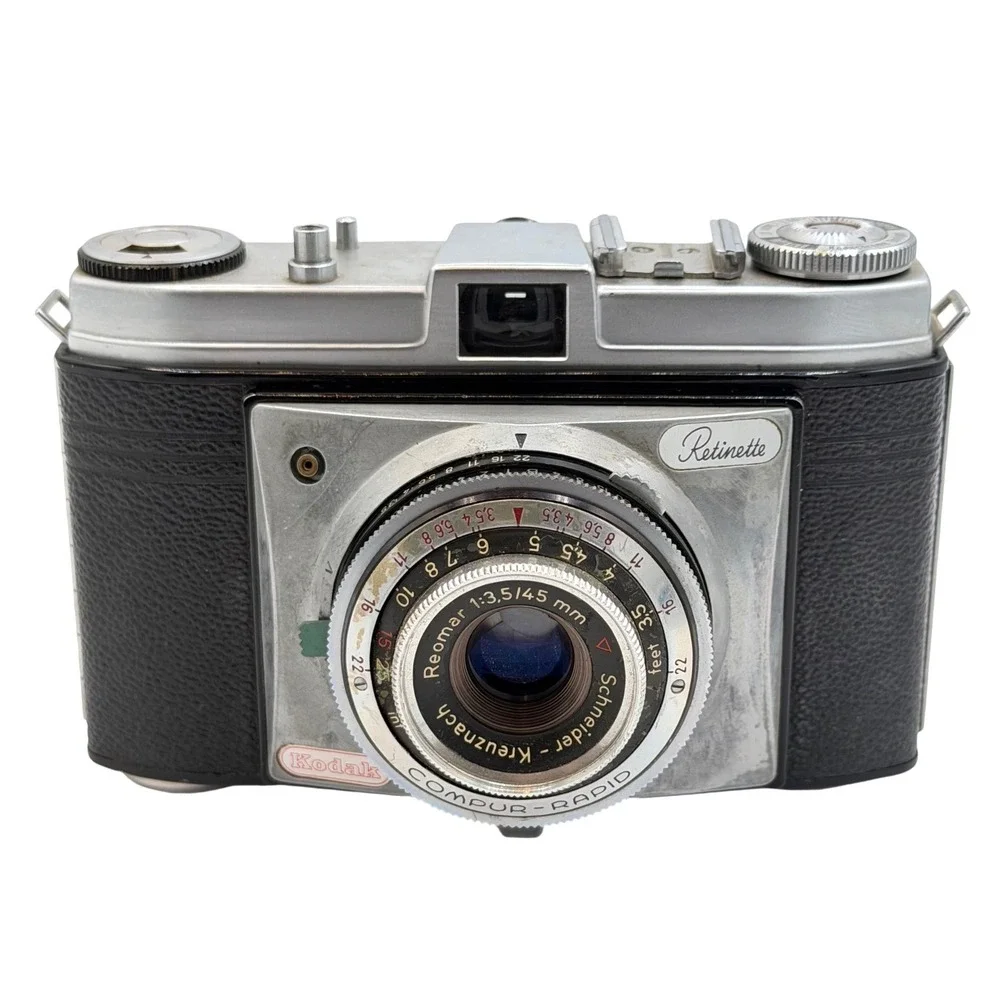 Kodak Retinette 35mm Film Camera Schneider-Kreuznach Reomar 45mm Lens Germany
